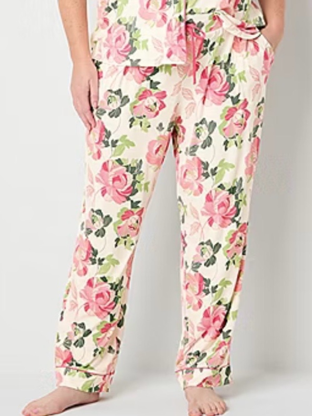 ❄️ Liz Claiborne COOL & CALM Savannah Floral Pajama Set - Picture 3 of 11